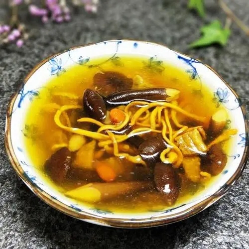 野菌雞湯