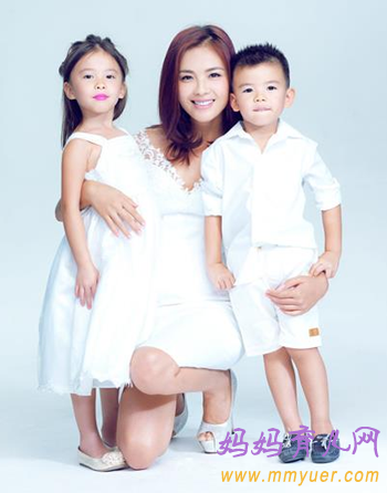 刘涛儿子和女儿图片