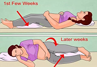 孕妇睡觉的正确姿态图 解秘孕妇为什么要选择左侧卧
