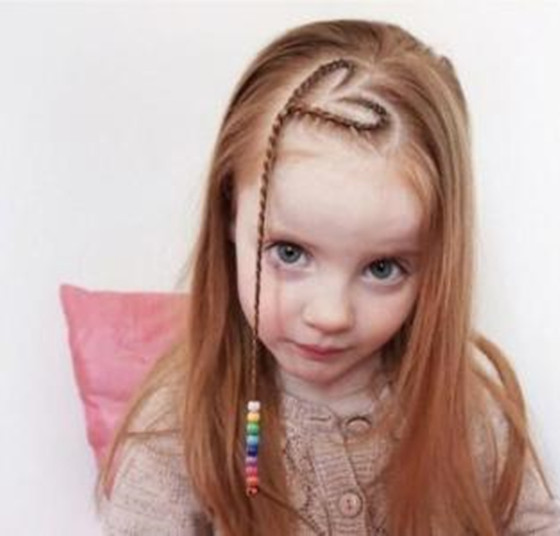 小女孩辫子100种图解算什么 儿童公主发型简单又漂亮(2)