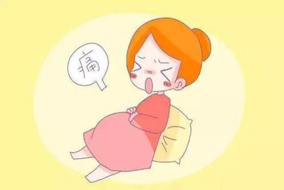 孕妇阵痛宫缩图片